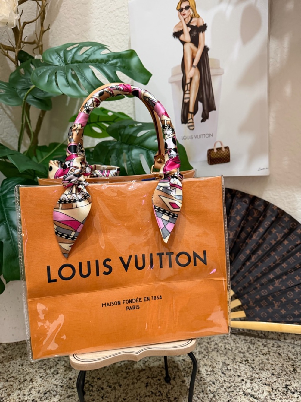 🩷🤍Louis Vuitton Gift Bag Tote🤍🩷 - Picture 6 of 7